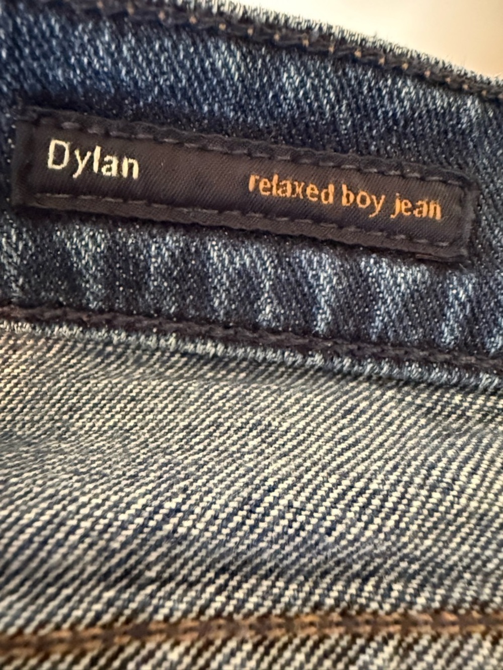 Citizens of Humanity Dark Blue Dylan Boyfriend Jeans Size 26 - Picture 6 of 8